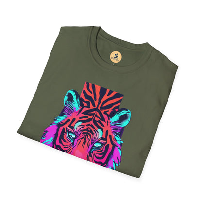 Abstract Animal PrintT-Shirt