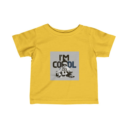 Infant Fine Jersey Tee - Cool dude4