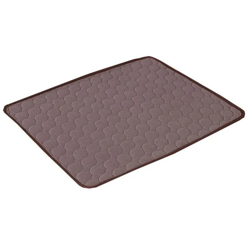 Professional Title: "Breathable Dog Cooling Mat for Summer - Washable Pet Bed Pad with Blanket Sofa for Dogs and Cats"
