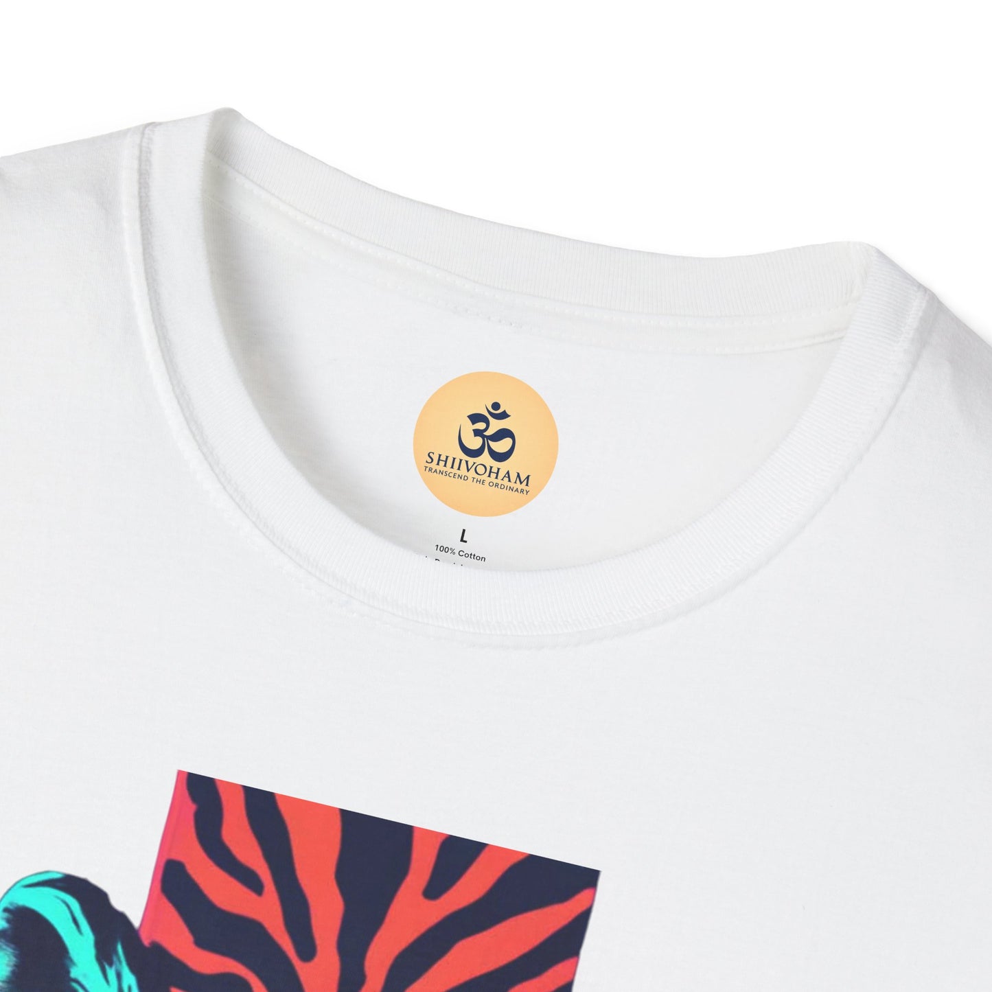 Abstract Animal PrintT-Shirt