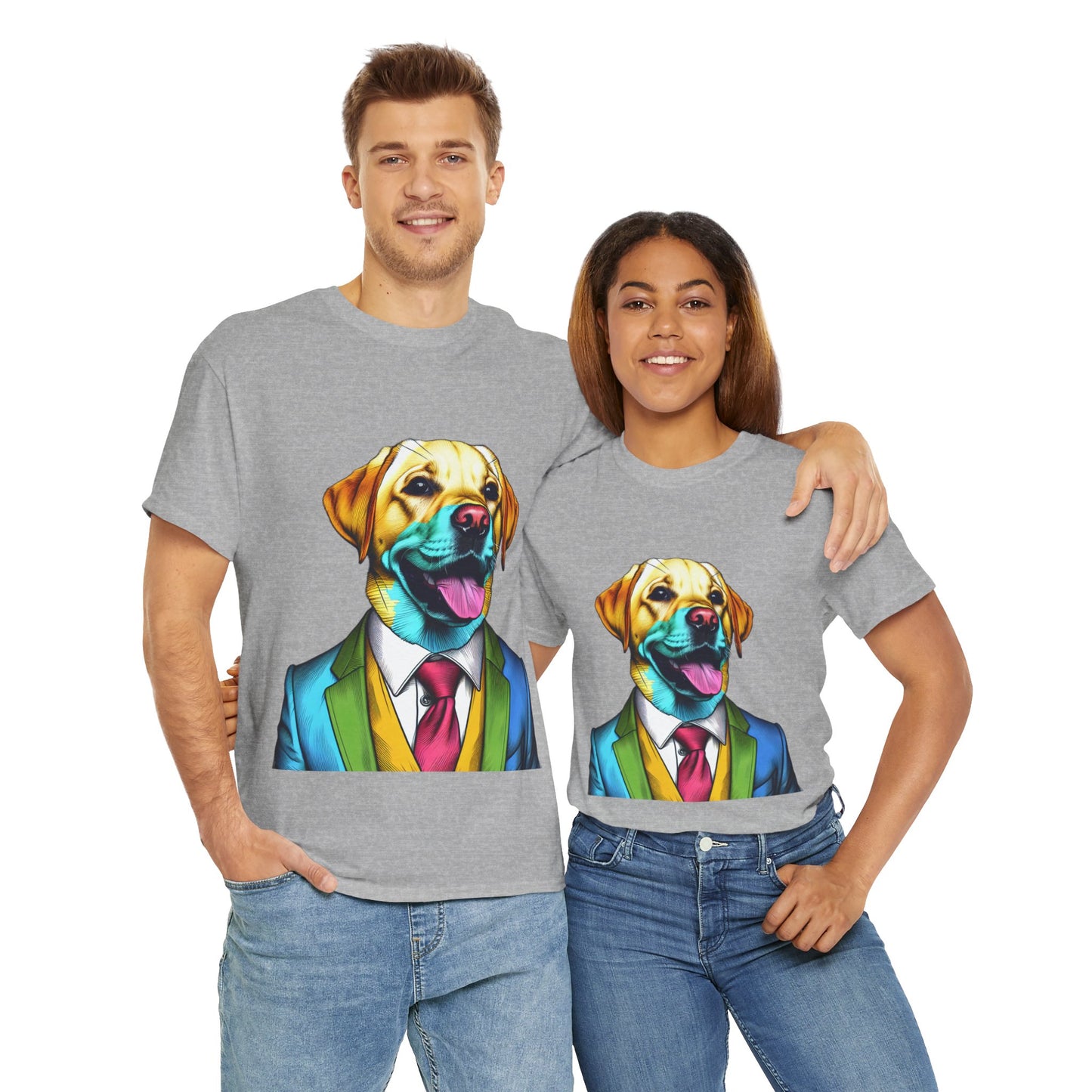 The Happy Dog Heavy Cotton Tee