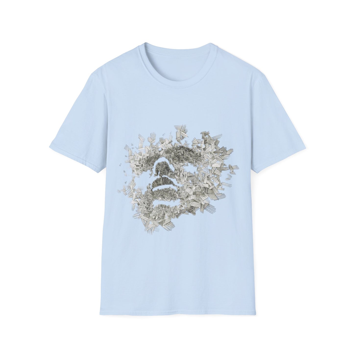Abstract art Unisex Softstyle T-Shirt