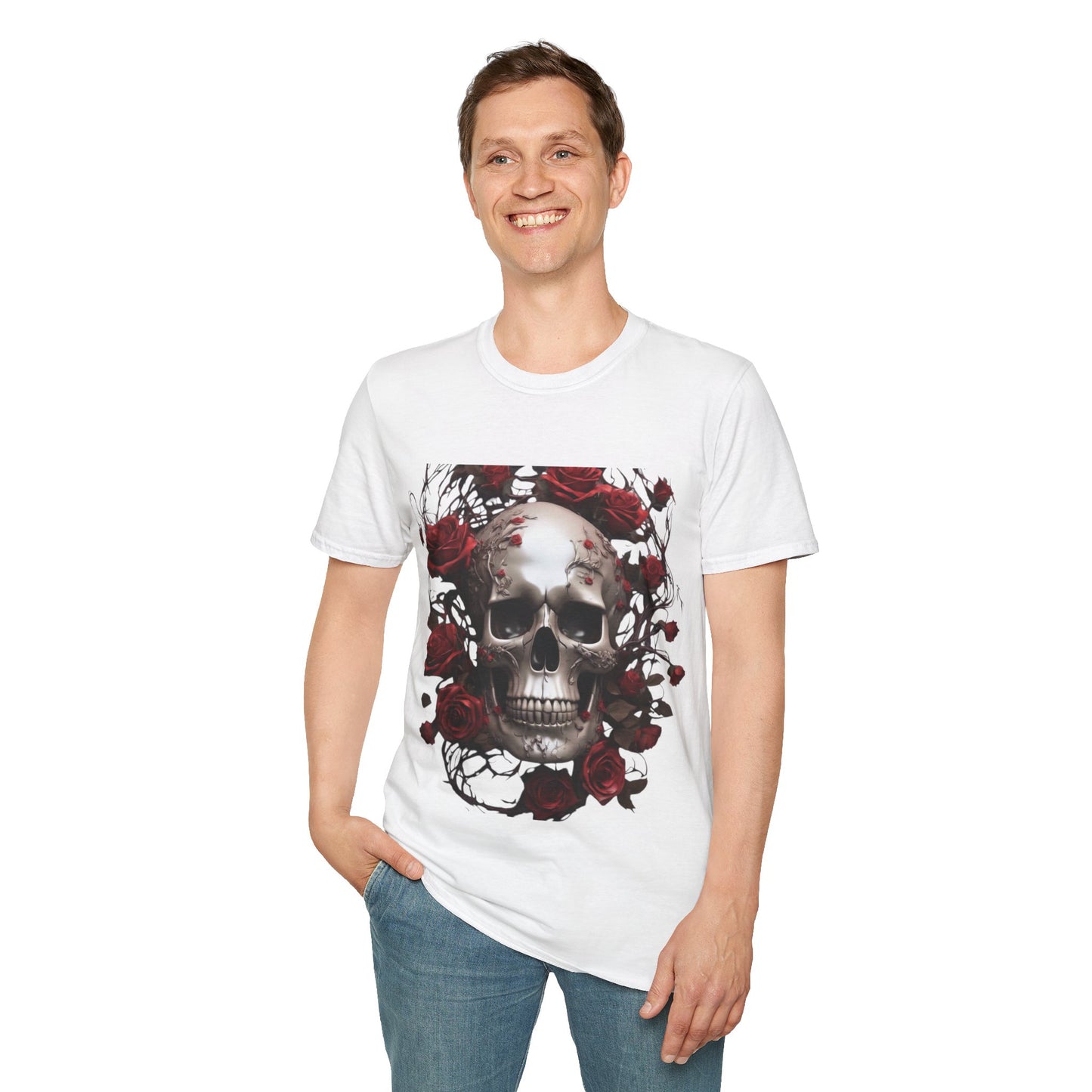 Floral Skull T-Shirt