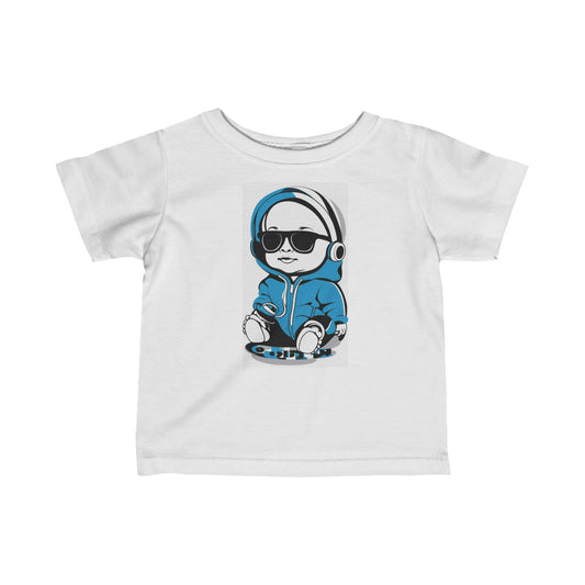 Infant Fine Jersey Tee - Im a dude2