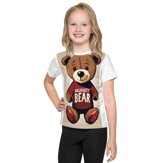 All-Over Print Kids Crew Neck T-Shirt