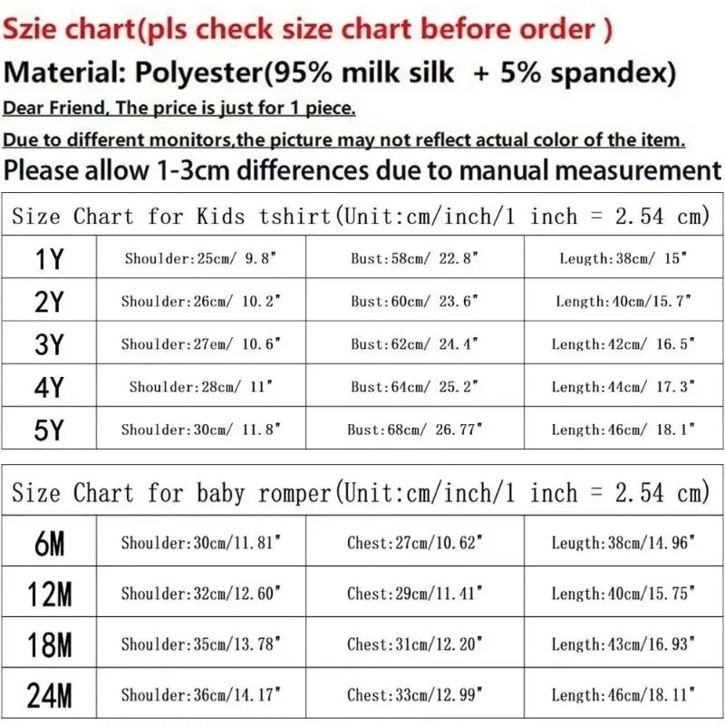 Casual Retro Sister Outfit Retro Kids Tshirt+Baby Romper Big/Little Brother Print Family Matching Outfits Summer Child Present