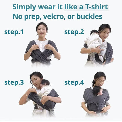 0-3 Years Old Baby Sling Front Hold Sling Small Month Old Sears Sling Summer Breathable Outdoor Cross Simple Baby Sling