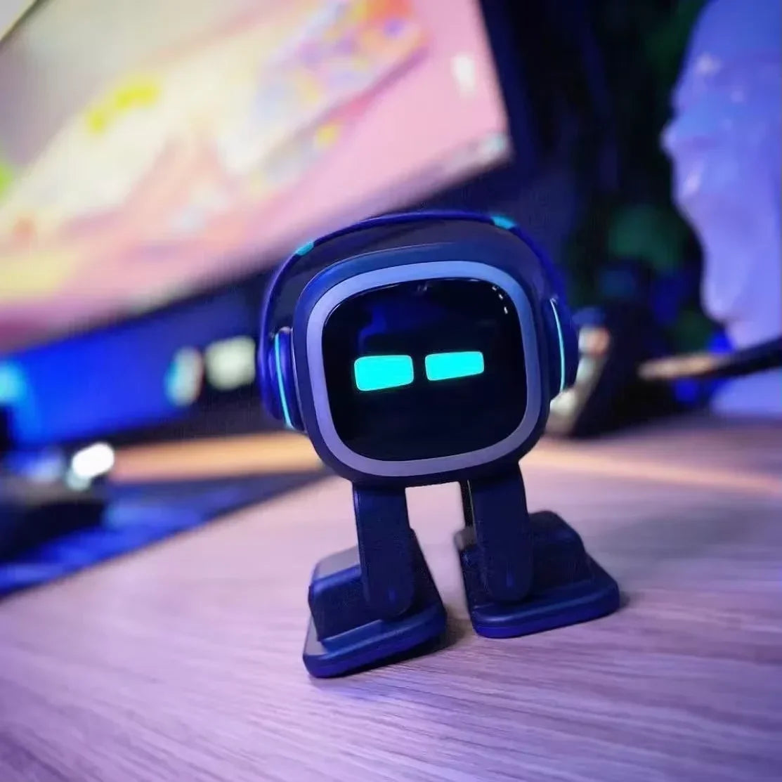 Emo Smart Robot Intelligent Emotional Voice Emopet Interaction Accompany Ai Electronic Emo Pet Desktop Decoration Children's Toy