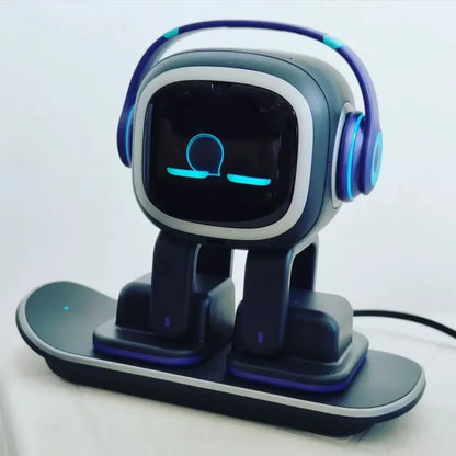 Emo Smart Robot Intelligent Emotional Voice Emopet Interaction Accompany Ai Electronic Emo Pet Desktop Decoration Children's Toy