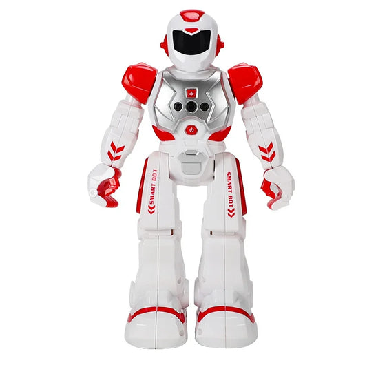 Intelligent Early Education Robot Infrared Gesture Sensing Remote Electric Control Robot Multifunctional Children Toy Gift