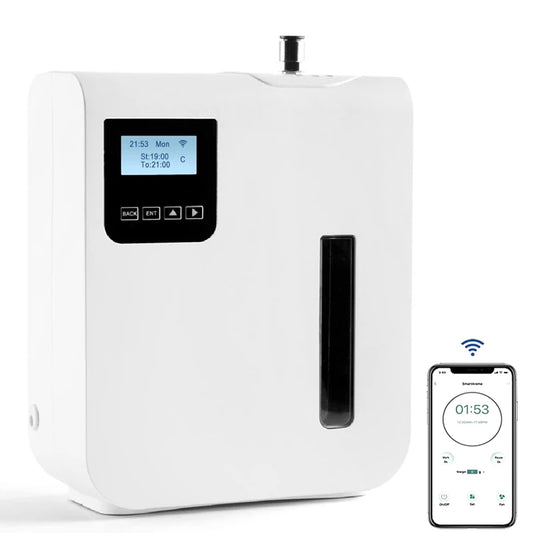Smart Aroma Diffuser 300ml Large Area Fragrance Oil Auto Timer Function Fragrant Device Aromatizador for Hotel Home APP Control