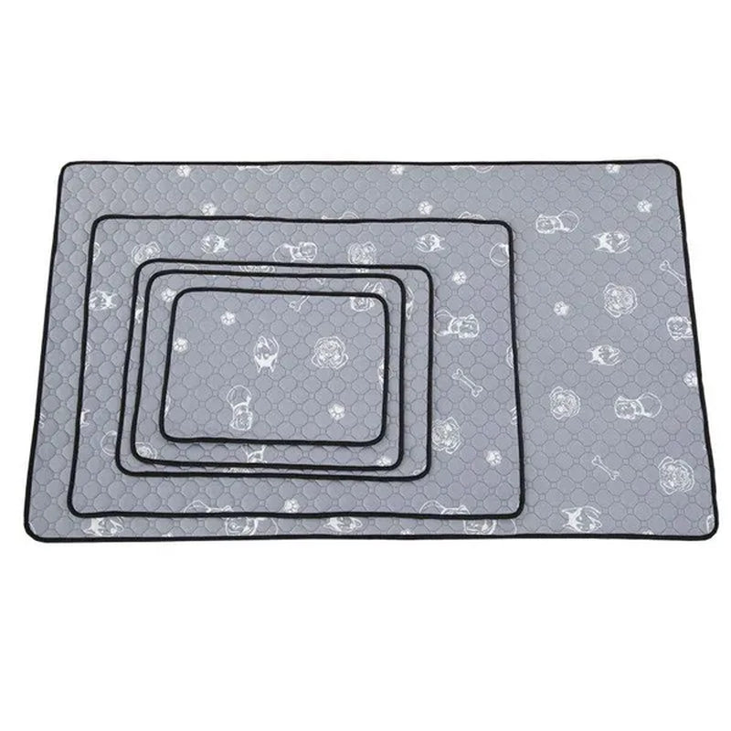 Cat Dog Mat Reusable Dog Pee Pad 4 Layer Super Absorbent Pet Diaper Mat for Cats Small Dogs Puppy Kitten Potty Training Pads