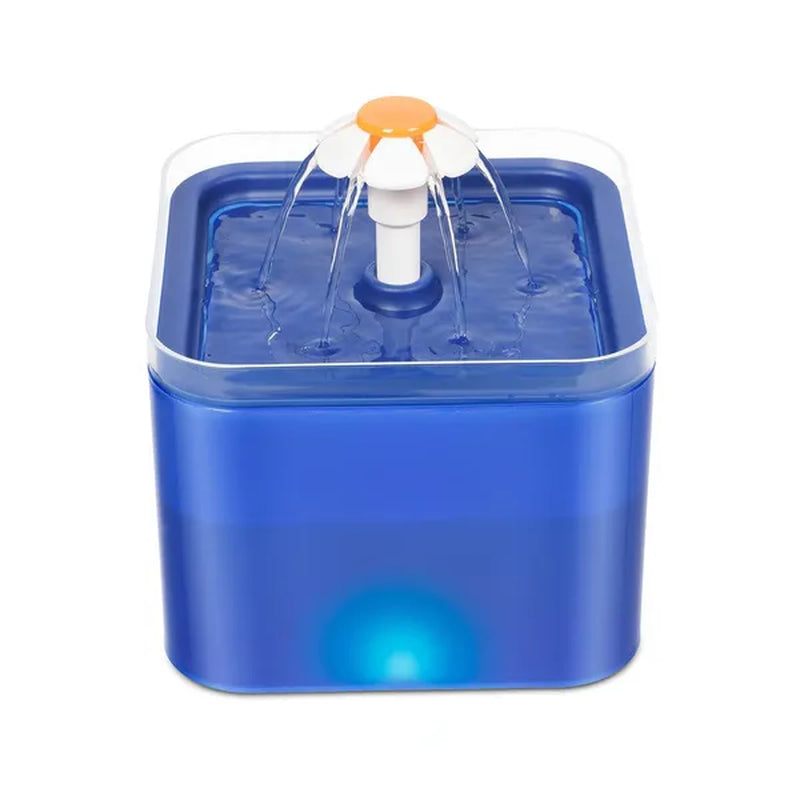 Professional title: 
```Yeahmart 67oz Cat Water Drinking Fountain with Ultra-Quiet Pump, LED Light, and Three Drinking Modes - Automatic Fountain for Cats and Small Dogs```