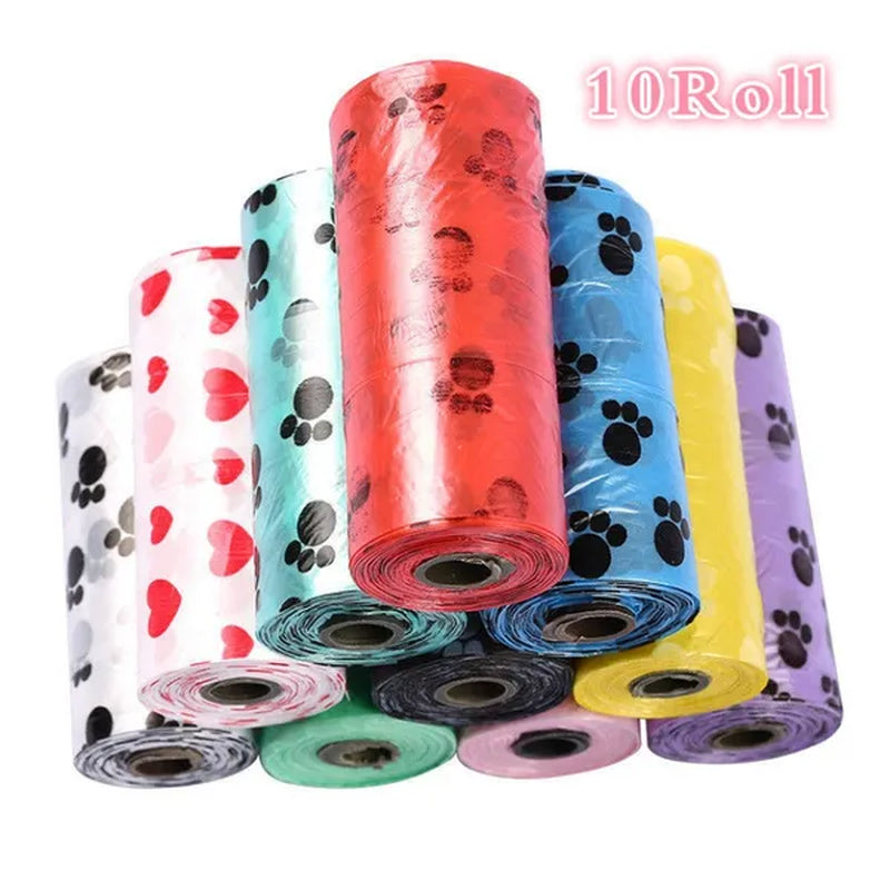 "150-Pack Biodegradable Pet Waste Bags for Dogs and Cats - Refill Garbage Bags for Clean-Up"