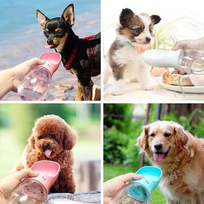 Portable Pet Water Bottle for Small Large Dogs Pet Drinking Bottle Travel Pet Drinker Leakproof Dog Bowl Food Containers Dispenser Feeder Dog Accessories